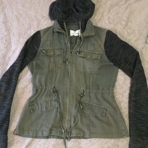 Knit twill women’s jacket like new